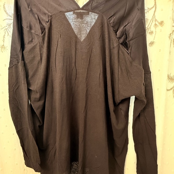 Vince Black Long Sleeve Top - Picture 6 of 7